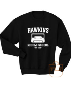Hawkins Middle School AV Club Sweatshirt Men Women