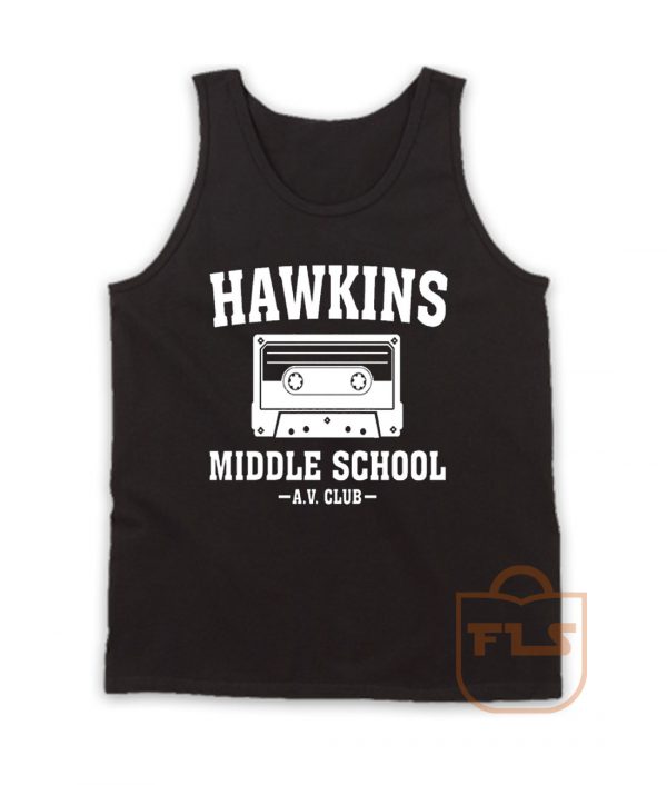 Hawkins Middle School AV Club Tank Top