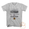 Hogwarts The Upside Down With Eleven T Shirt