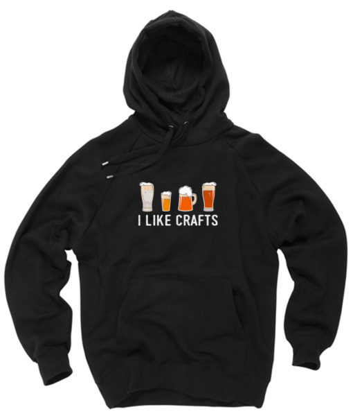 I Like Crafts Beer Drinker Pullover Hoodie