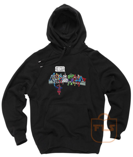 Jesus and Superheroes Hoodie