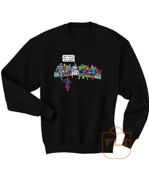 Jesus and Superheroes Sweatshirt