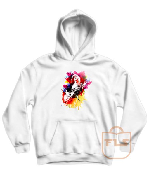 Jimmy Page Watercolors Pullover Hoodie