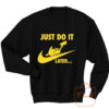 Just Do it Later Pikachu Pokemon Sweatshirt