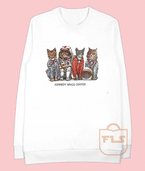 Kennedy Space Center Cat Parody Sweatshirt