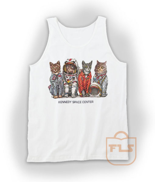 Kennedy Space Center Cat Parody Tank Top