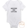 Mascara and Caffeine Baby Onesie