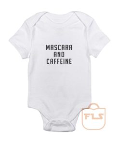 Mascara and Caffeine Baby Onesie