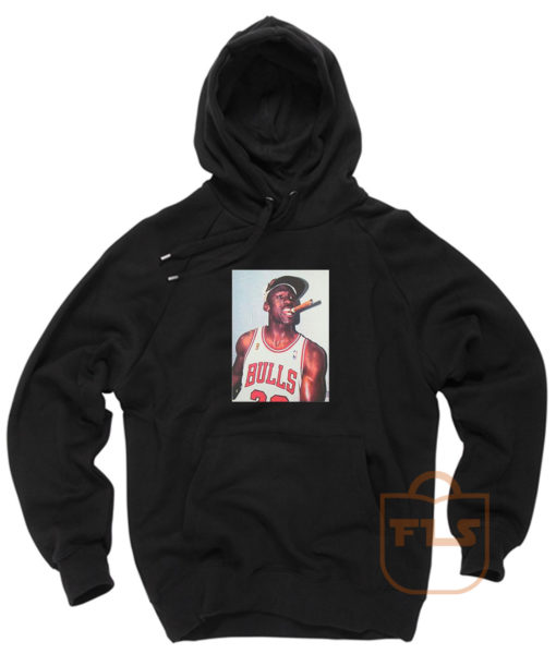 Michael Jordan Cigar Vintage Hoodie