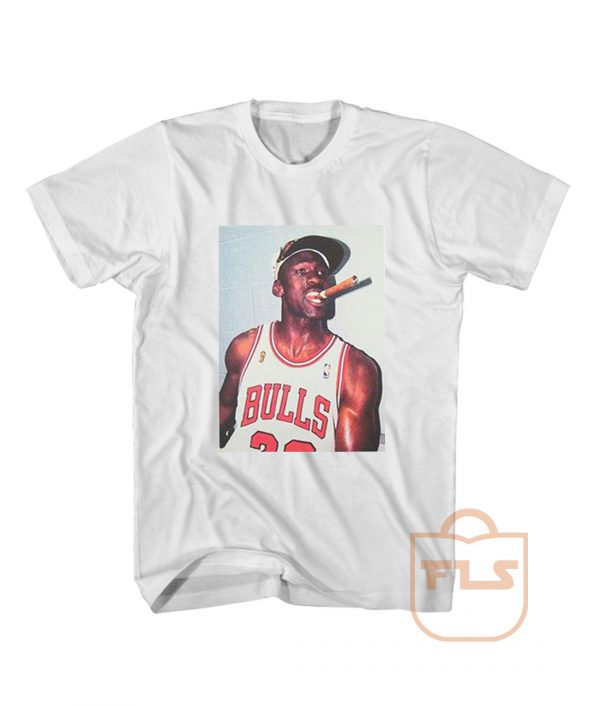 Michael Jordan Cigar Vintage T Shirt