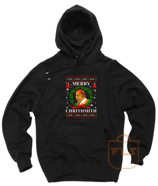 Mike Tyson Merry Chrithmith Ugly Christmas Hoodie