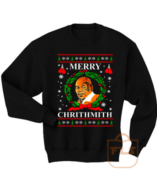 Mike Tyson Merry Chrithmith Ugly Christmas Sweatshirt Men Women