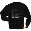 More Plants Peace Love Respect Compassion Actions Animal Saved Less Cruelty Sweatshirt