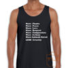 More Plants Peace Love Respect Compassion Actions Animal Saved Less Cruelty Tank Top