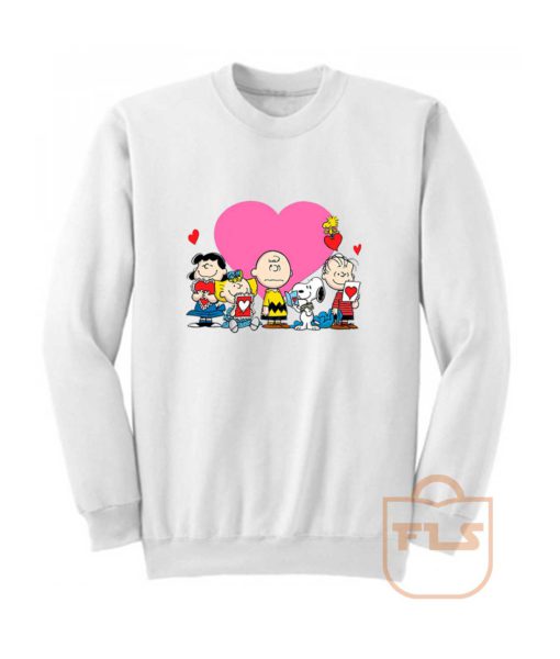 Peanuts Valentine Day Edition Sweatshirt