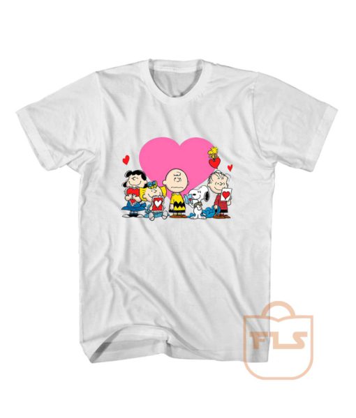 Peanuts Valentine Day Edition T Shirt