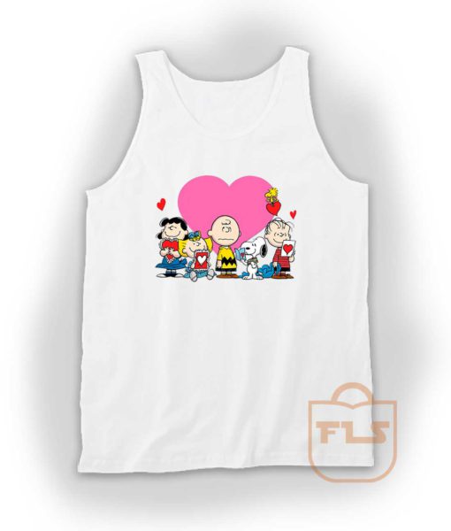 Peanuts Valentine Day Edition Tank Top