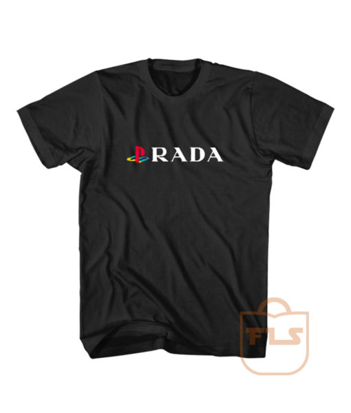 Playstation PS Prada Parody T Shirt