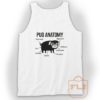 Pug Anatomy Tank Top