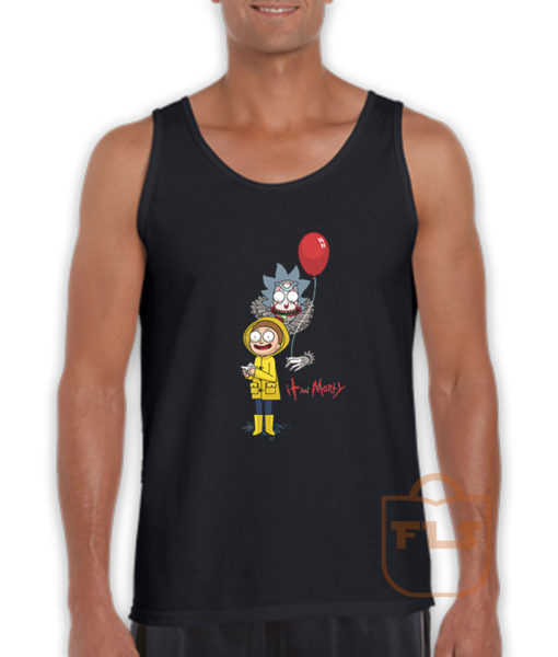 Rick and Morty Clown Tank Top