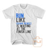 Run Like Shawn Mendes is Waiting at The Finish Line T Shirt