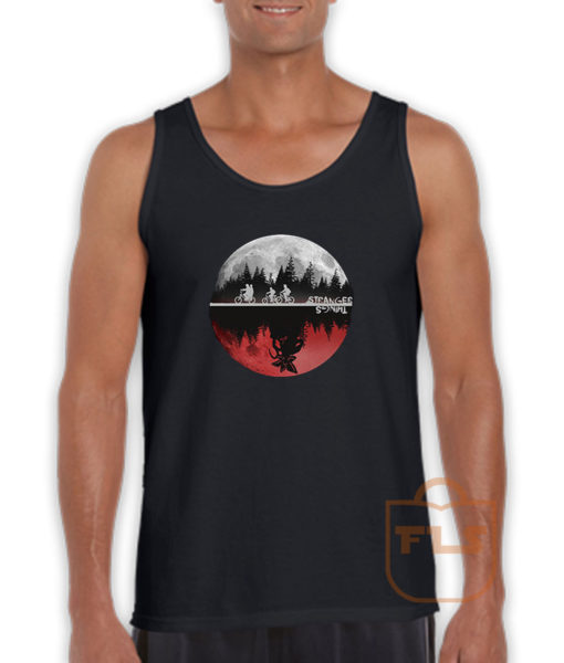 Stranger Things Moon Upside Down Tank Top