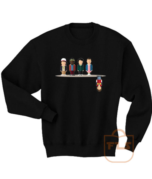 Stranger Things Upside Down Cartoon Sweatshirt