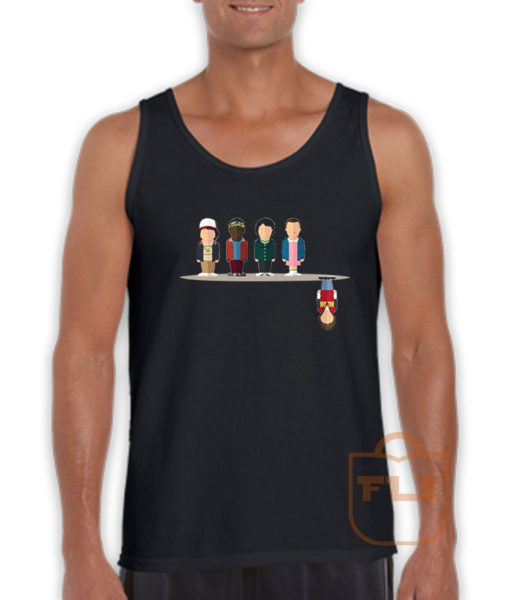 Stranger Things Upside Down Cartoon Tank Top