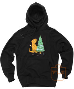 T-Rex Hates Christmas Hoodie