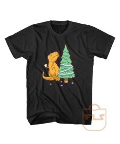 T Rex Hates Christmas T Shirt