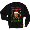 The Rock Jingle Bell Ugly Christmas Sweatshirt Men Women