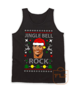 The Rock Jingle Bell Ugly Christmas Tank Top