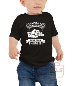 Grandpa Grandson Best Team Toddler T Shirt