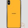 Honey Aesthetic Yellow iPhone Case