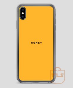 Honey Aesthetic Yellow iPhone Case