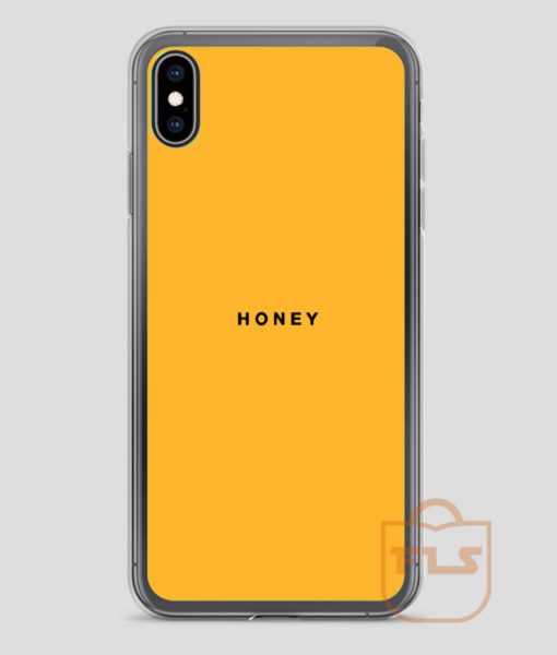 Honey Aesthetic Yellow iPhone Case