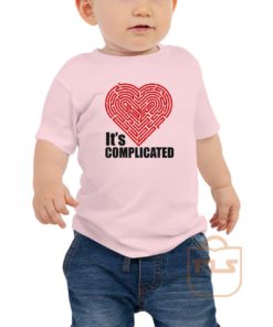 Its Complicated Heart Toddler T Shirt