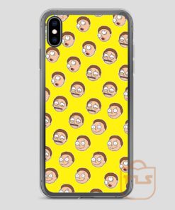 Mortified-A-perfect-Morty-Pattern-iPhone-Case