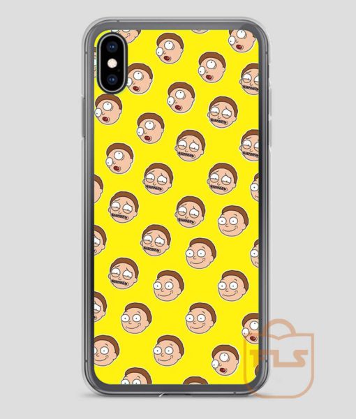 Mortified-A-perfect-Morty-Pattern-iPhone-Case