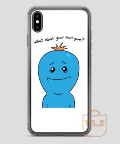 Mr-Meeseeks-Short-game-iPhone-Case