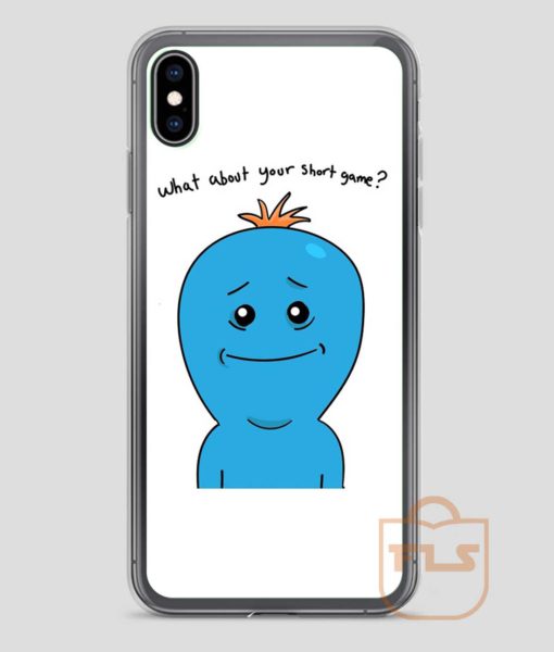 Mr-Meeseeks-Short-game-iPhone-Case