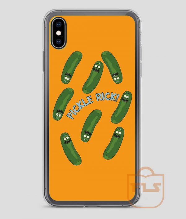 Much-Pickle-Rick-iPhone-Case