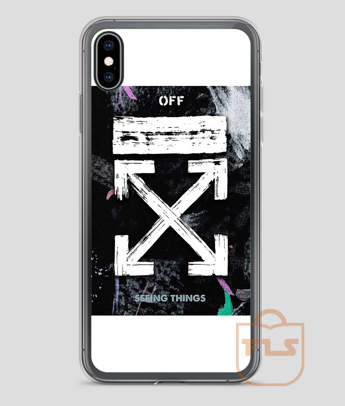 Ijveraar Rationalisatie sensatie OFF WHITE Galaxy Brushed iPhone Case X XS XR XS Max- FEROLOS.COM