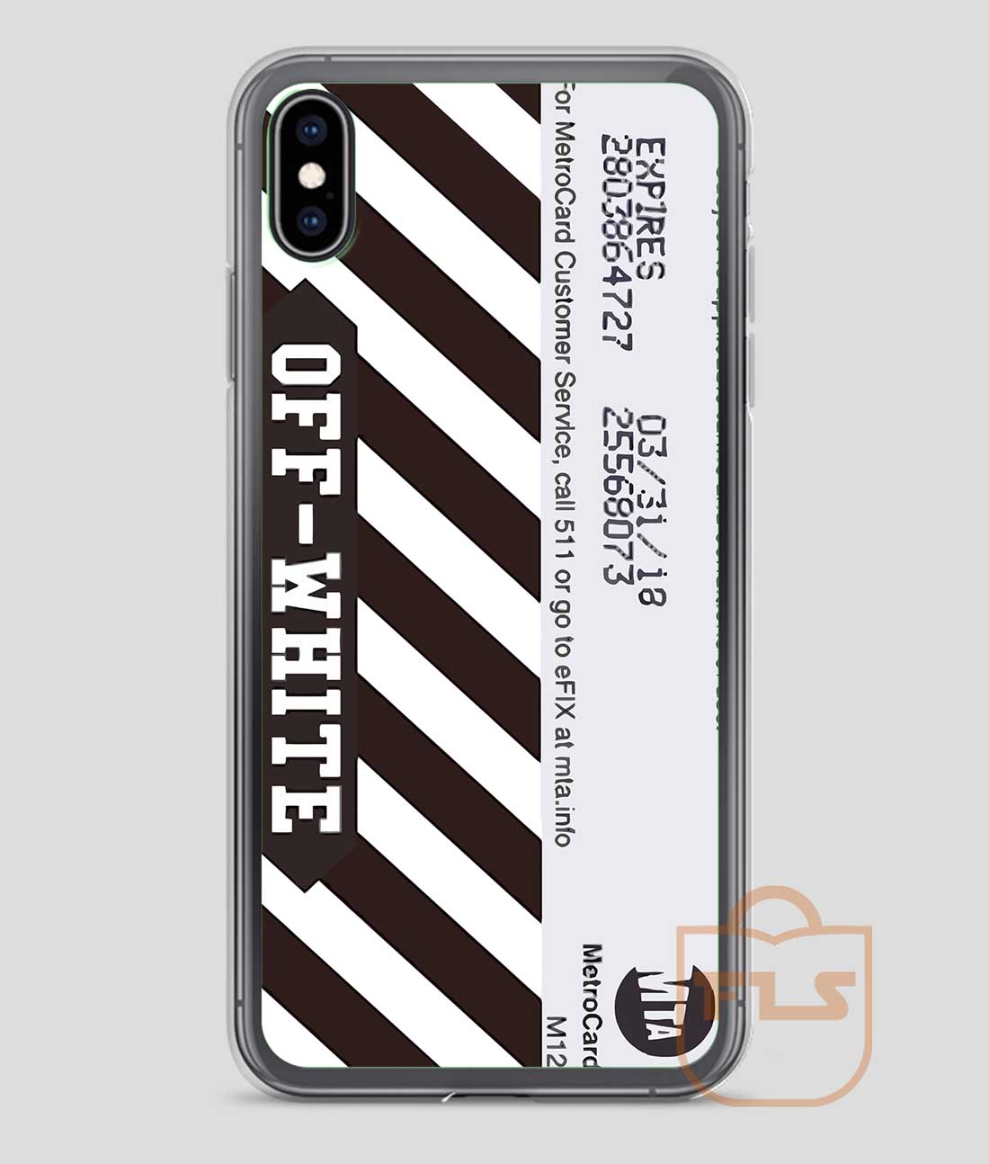 Supreme Metrocard iPhone X/Xs  iPhone Xs Max Case – MerchPrintz