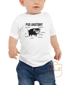 Pug Anatomy Toddler T Shirt