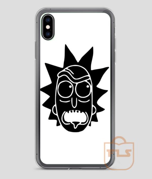 Rick-Black-Face-iPhone-Case