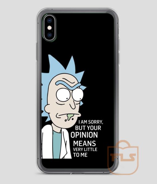 Rick-Opinion-iPhone-Case