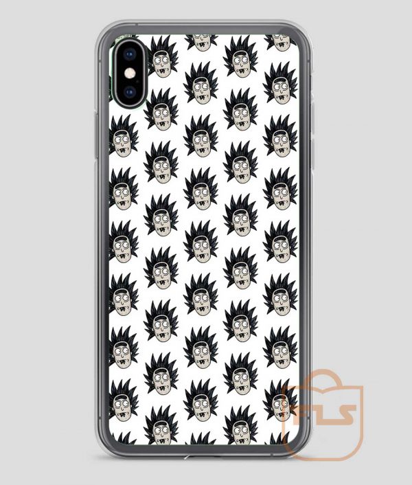 Rick-Ugly-Face-Pattern-iPhone-Case