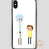 Rick-and-Morty-8-bit-iPhone-Case