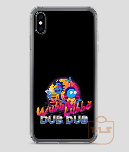 Rick-and-Morty-Neon-iPhone-Case